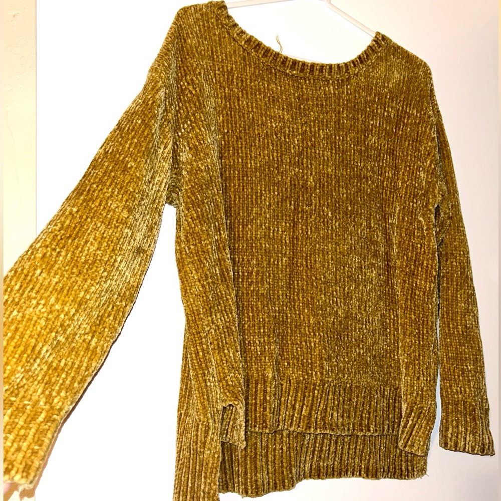 COZY COZY mustard sweater
